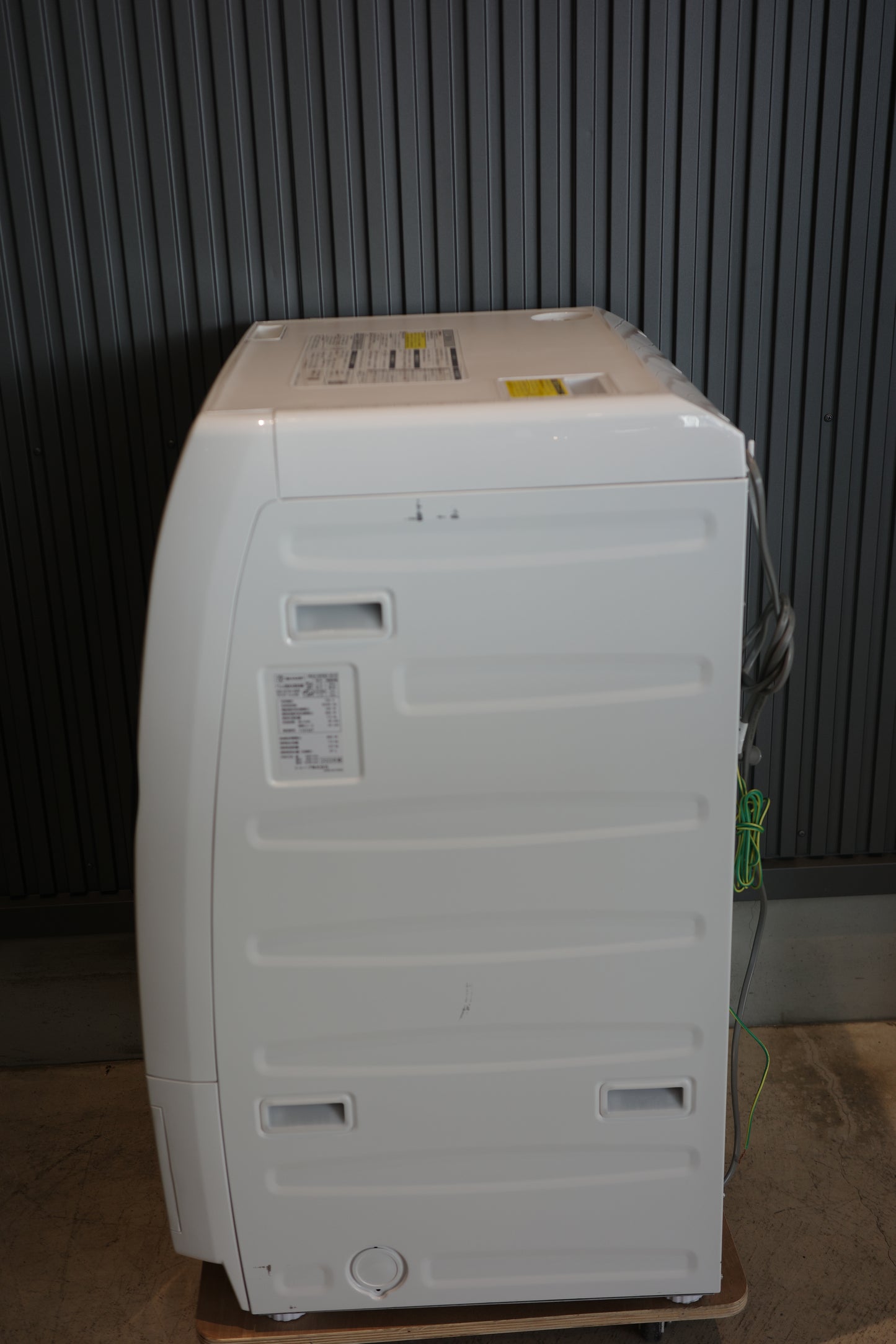 シャープ/2023年製/7kg(乾燥3.5kg)/ドラム式洗濯機/ES-S7H-WR