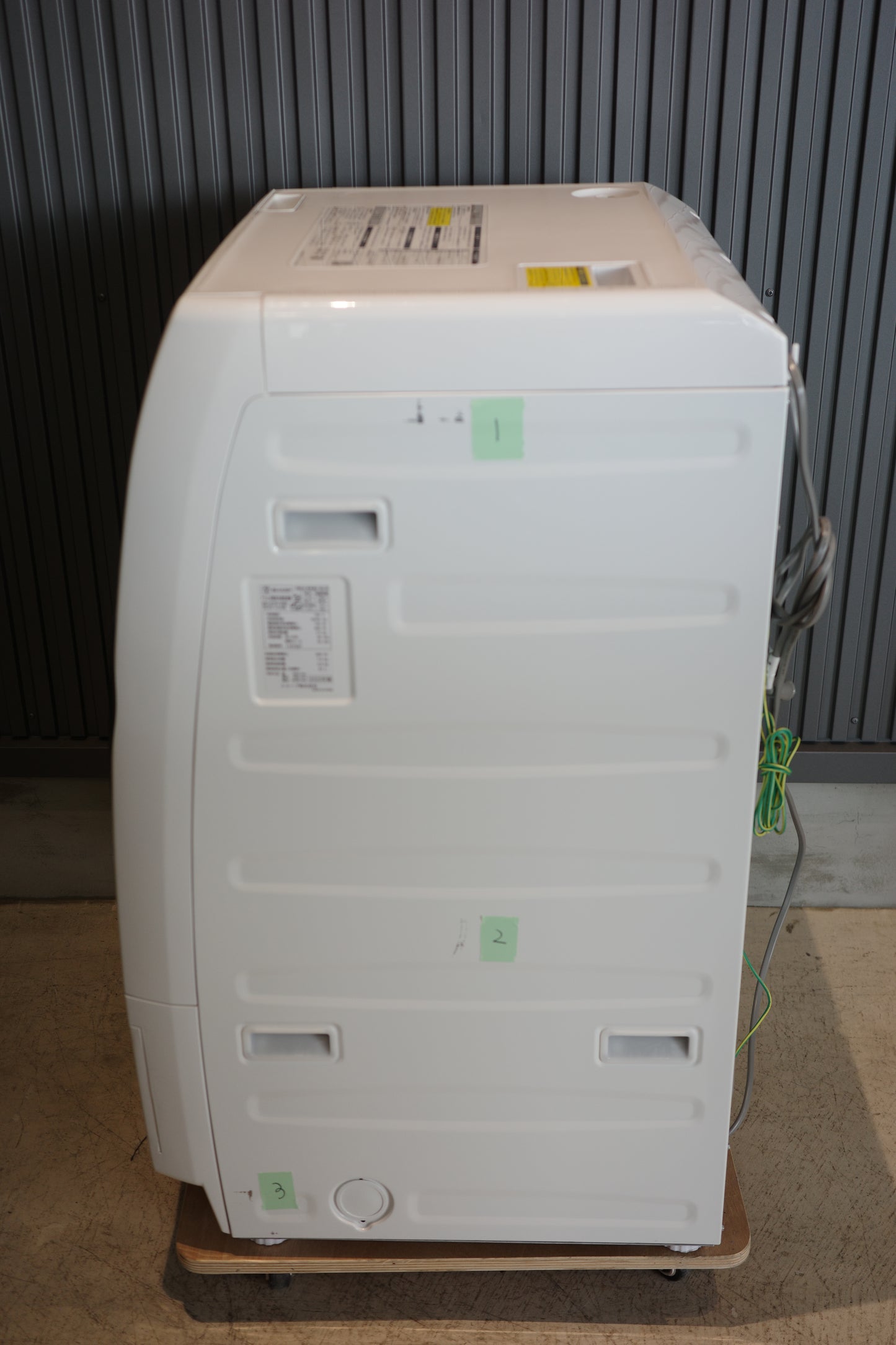 シャープ/2023年製/7kg(乾燥3.5kg)/ドラム式洗濯機/ES-S7H-WR